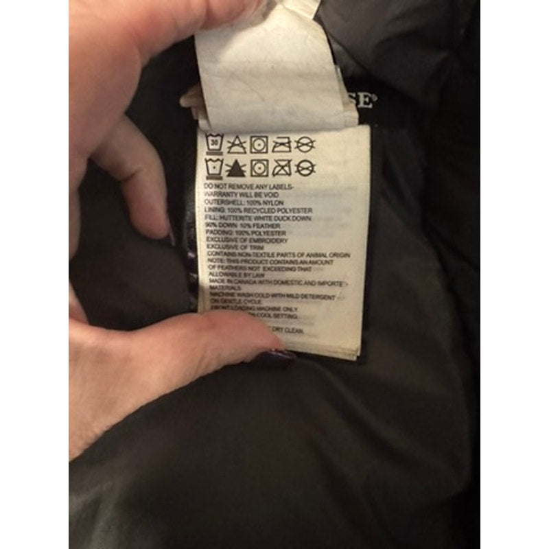 Mens Canada Goose Black Lodge Jacket Size Large