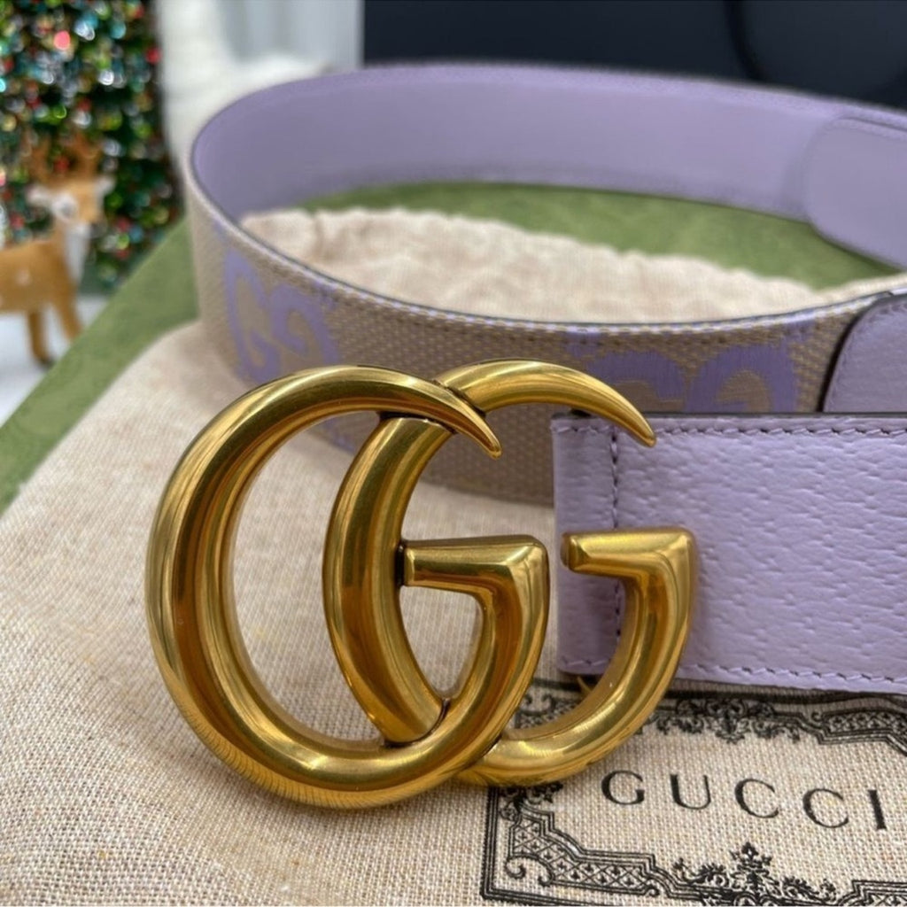 Women's Gucci, Marmont, GG, leather belt only
Size 95 cm/38 inches
