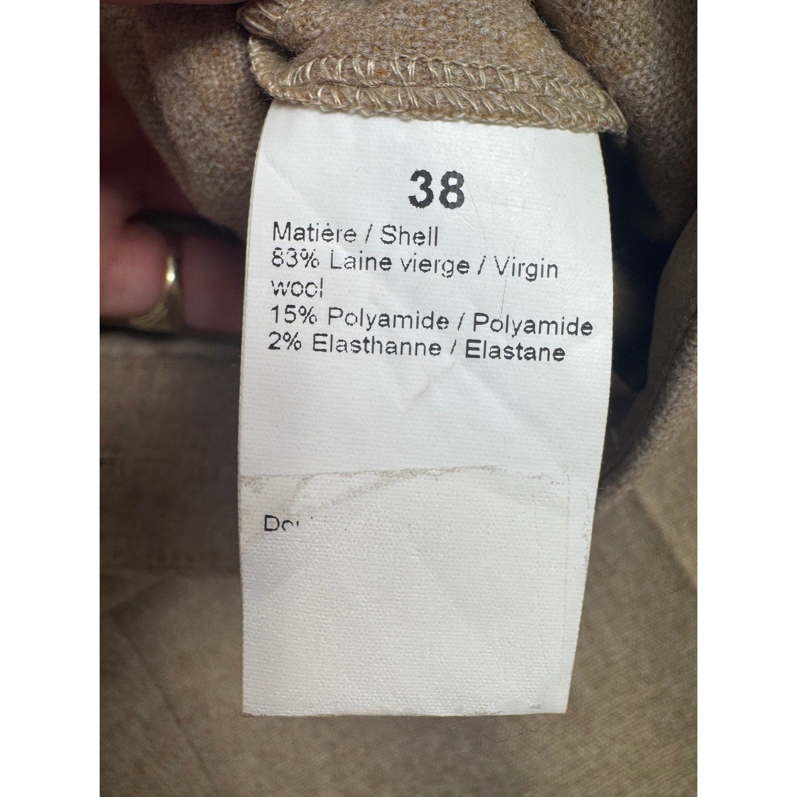 Sonia Rykiel Women's Wool Blend Dress Pants – Size 38 / US 6 – NWT