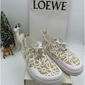 Men’s Loewe canvas, low top sneakers size 44 made in Spain