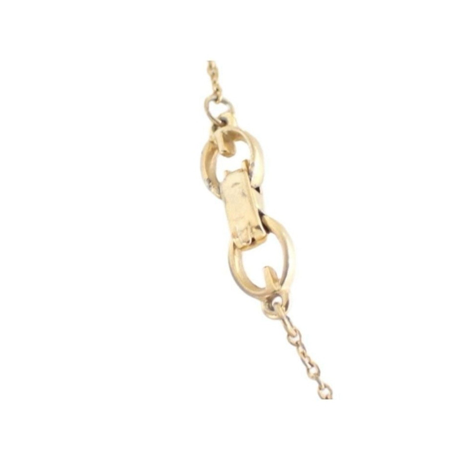 Givenchy Gold plated Vintage Heart w/G Necklace