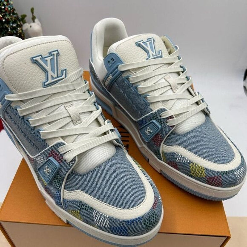 Men’s Louis Vuitton X Murakami trainer sneakers size 11 fits 12 US made Italy