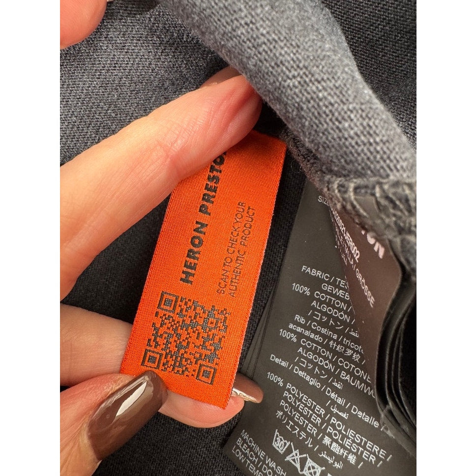 Men's Heron Preston Rare Heron Rainbow T-Shirt Size M Fits Like An XL