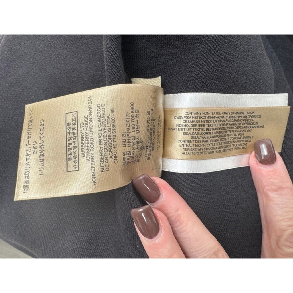 Men's Burberry Black Rare Hooded Reversible Quilted Puffer Jacket Size M