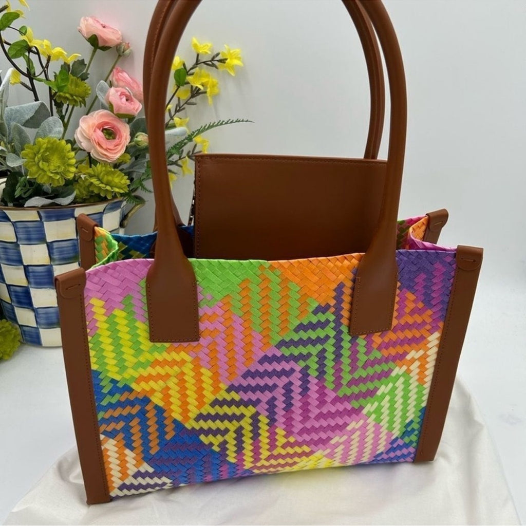 Women's Christian Louboutin side-by-side tote with removable pouch
Made in Italy