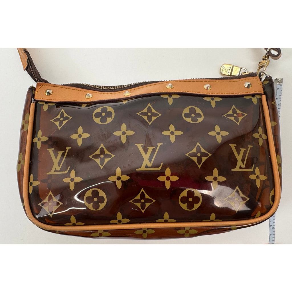 Rare Louis Vuitton Women's Brown Monogram PVC Pochette Bag