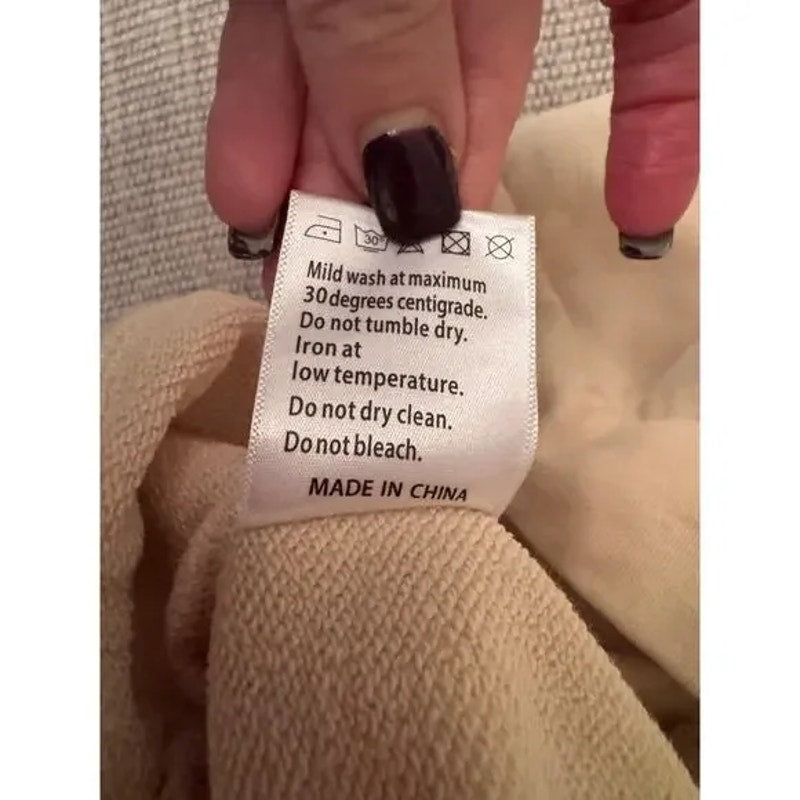 Men's Who Decides War by EV Bravado Embroidered Printed Oversized Hoodie Size L