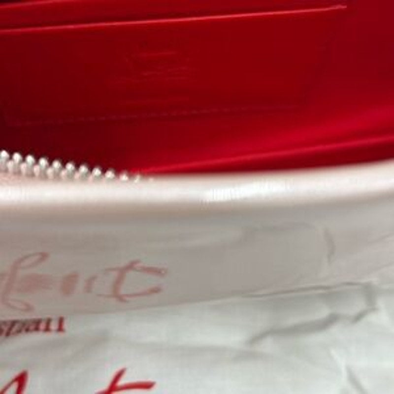 Women's Christian Louboutin LOUBITWIST patent Leather clutch/shoulder bag