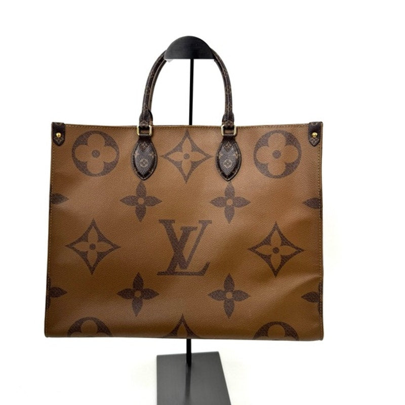 Louis Vuitton On the Go Brown and Light Brown Monogram Large Tote