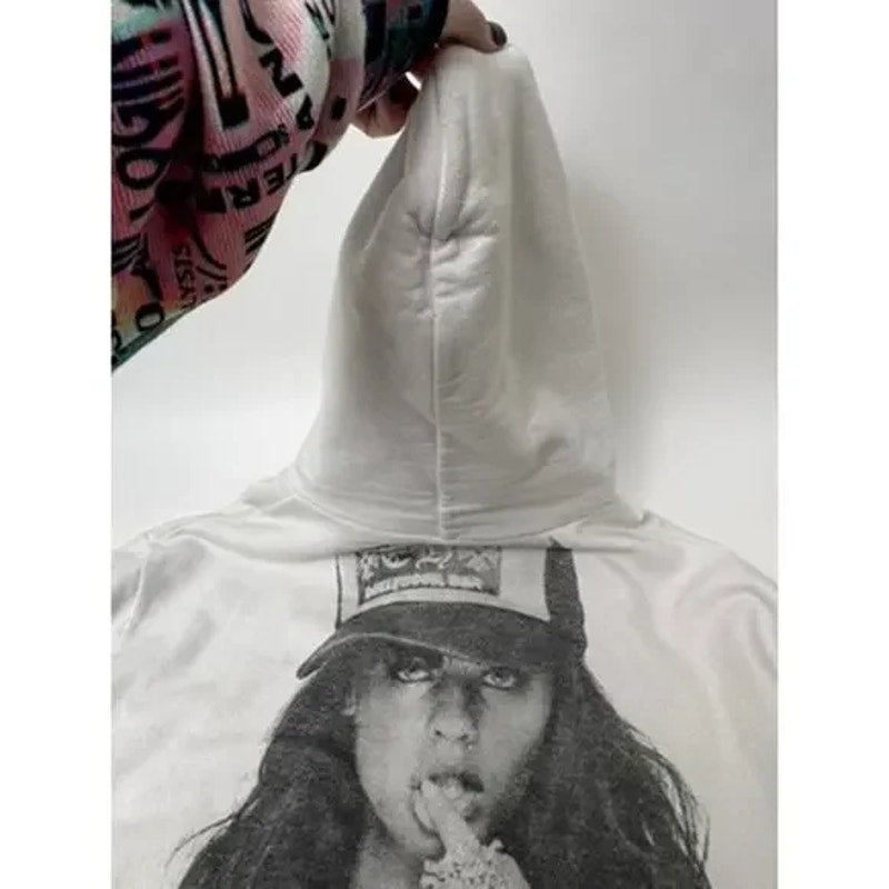 Men's RARE Chrome Hearts x Matty Boy Pink Graphic Hoodie - Oversized Large