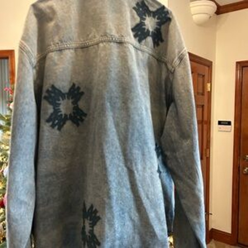 Men's Amiri MA quad denim over shirt size XL made in Italy