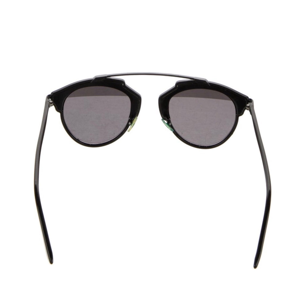 Christian Dior Women's SoReal Black Tortoiseshell Round Sunglasses