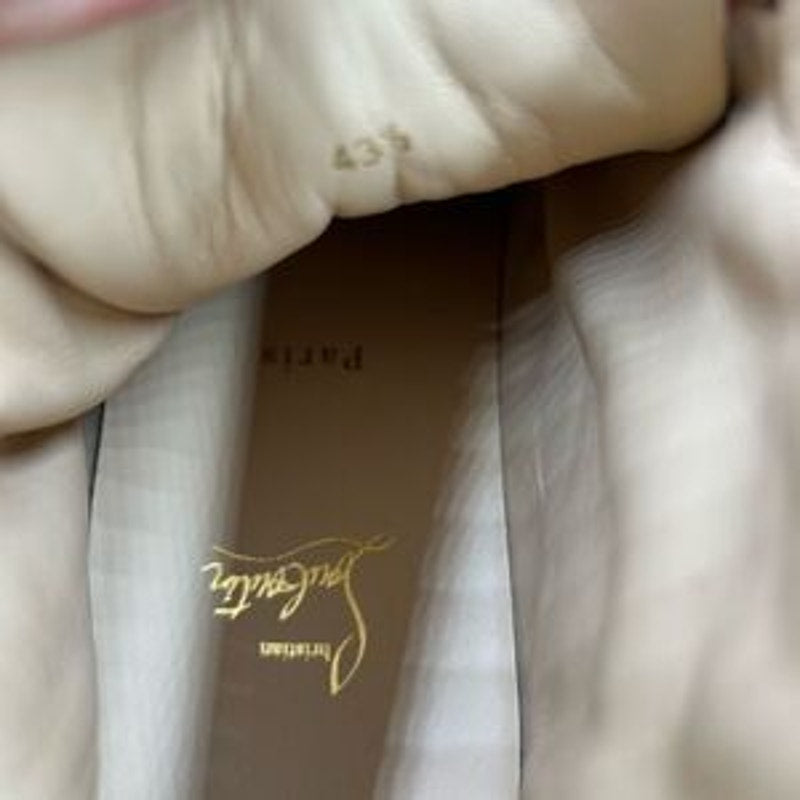 Men’s Christian Louboutin fun Lou spikes high tops size 43.5 made in Italy