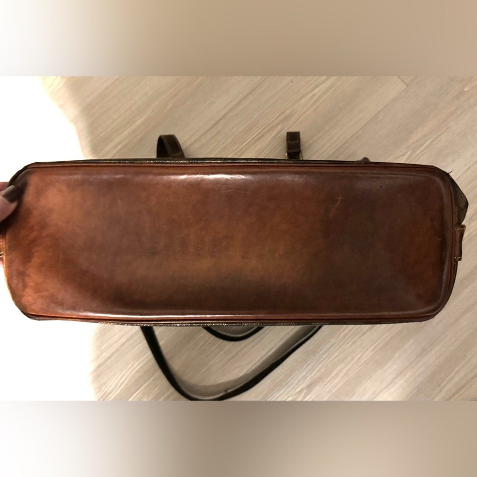 Louis Vuitton Damier Ebene Monogram Centenaire Special Edition Anniversary tote