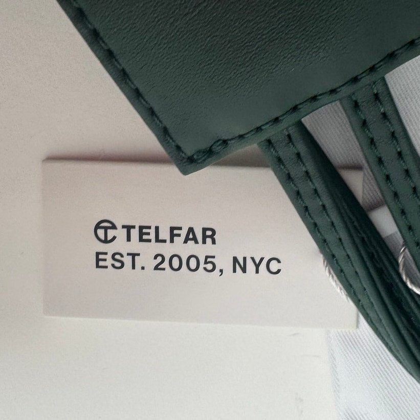 Telfar NWT Olive Green Giftable Small Shopper Bag