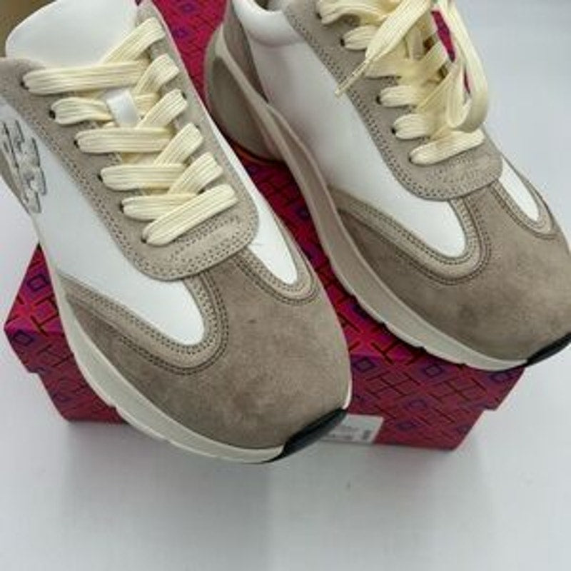 Women's Tory Burch good luck trainer sneakers size 9