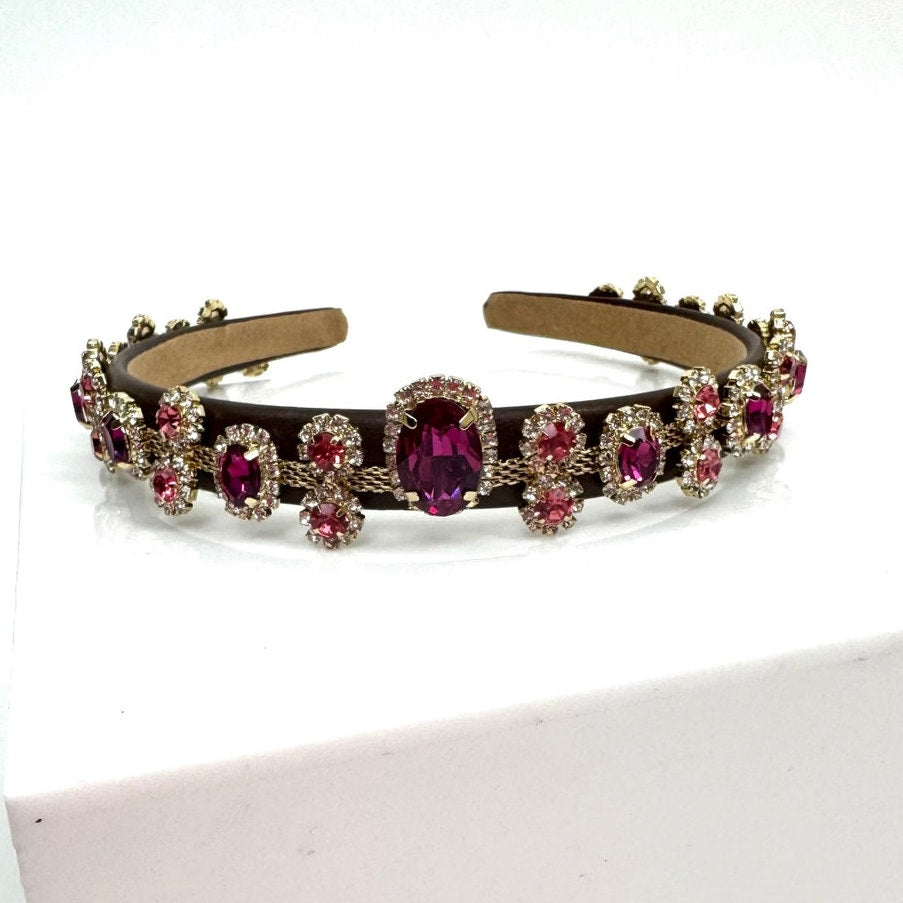 Handcrafted Bridal Headband – One of a-Kind Elegant Special Occasion