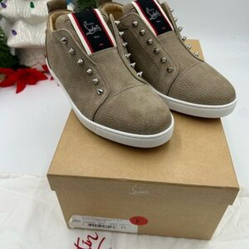 Christian Louboutin Mens FAV vontade sneakers size 41 made in Italy