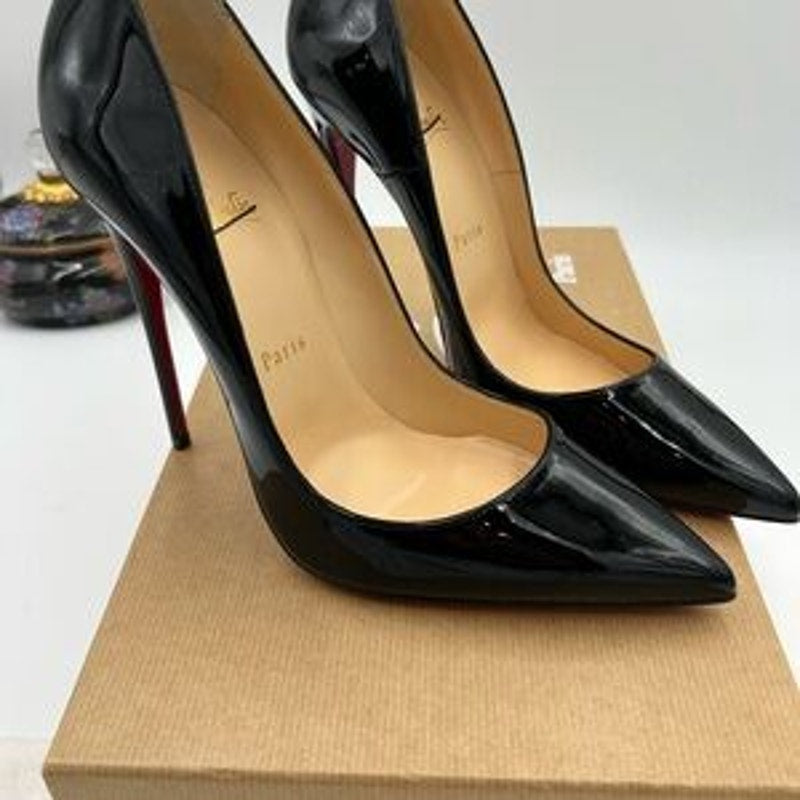 Women's Christian Louboutin so Kate 120 heels size 39.5 made in Italy