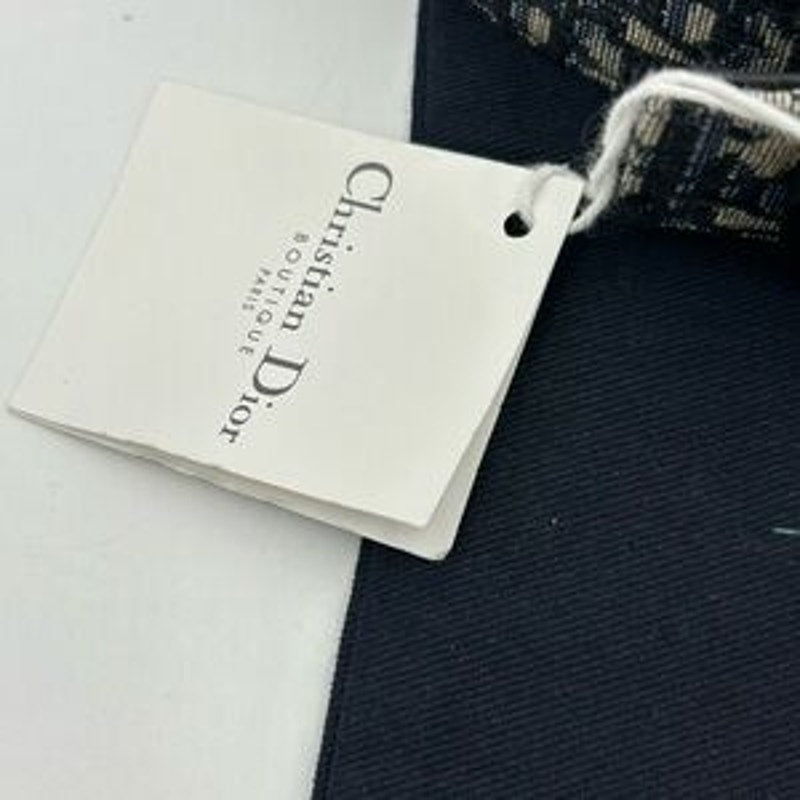 Men's Dior oblique jacquard reversible belt size 120 cm/46 inches made in Italy