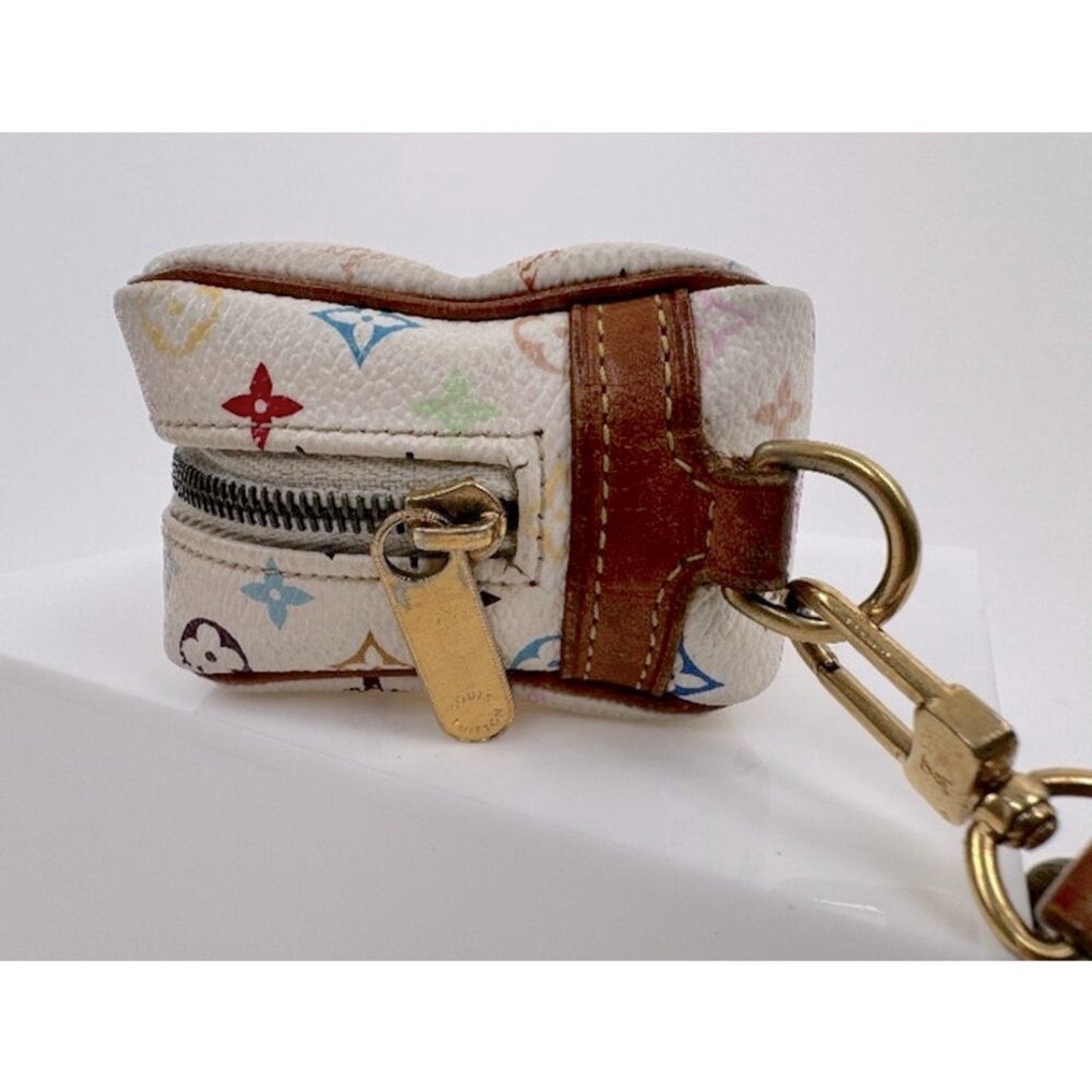 Louis Vuitton Takashi Murakami Monogram Multicolore Trousse Wapity Clutc…