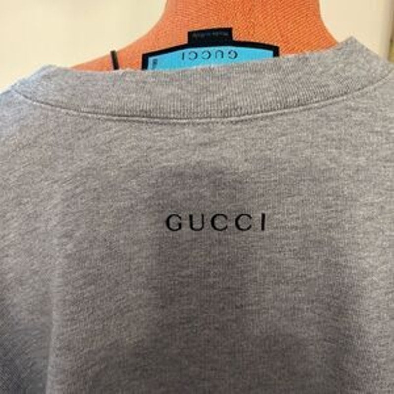 Men’s Gucci, X Disney, Donald Duck heavyweight sweatshirt size large made Italy
