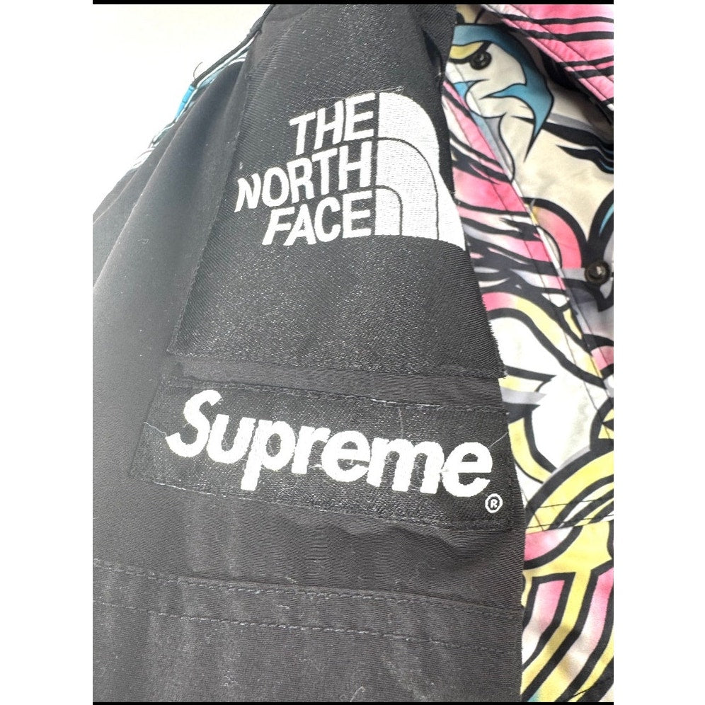Mens Supreme x The North Face Steep Tech Multicolor Dragon Apogee Jacket Size S