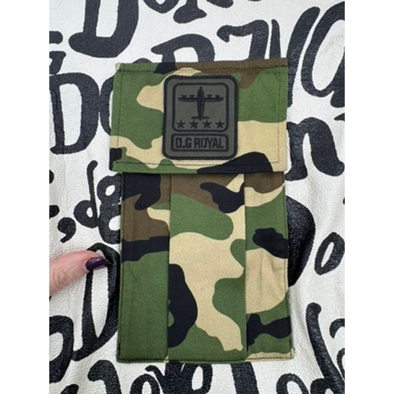 Men's Dolce & Gabbana NWOT Camouflage Print Inserts Hoodie Size L