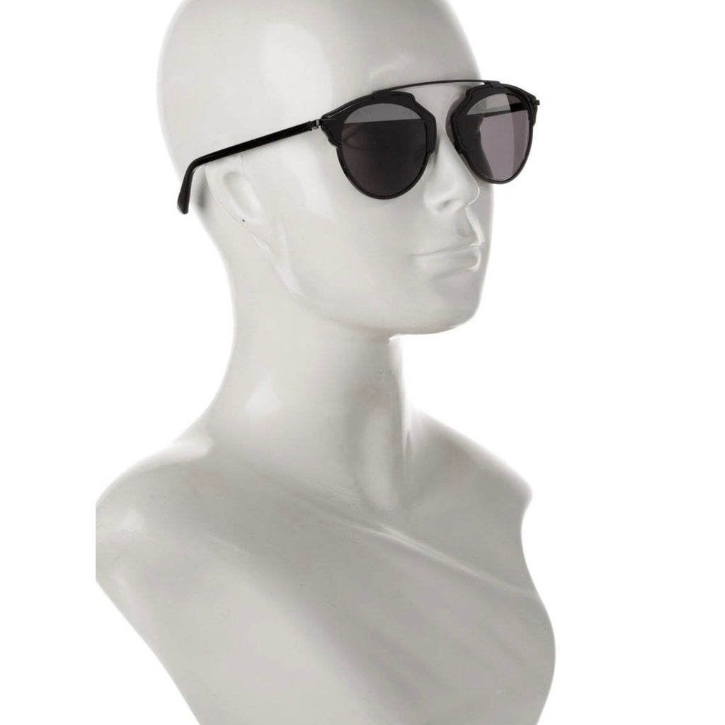 Christian Dior Women's SoReal Black Tortoiseshell Round Sunglasses