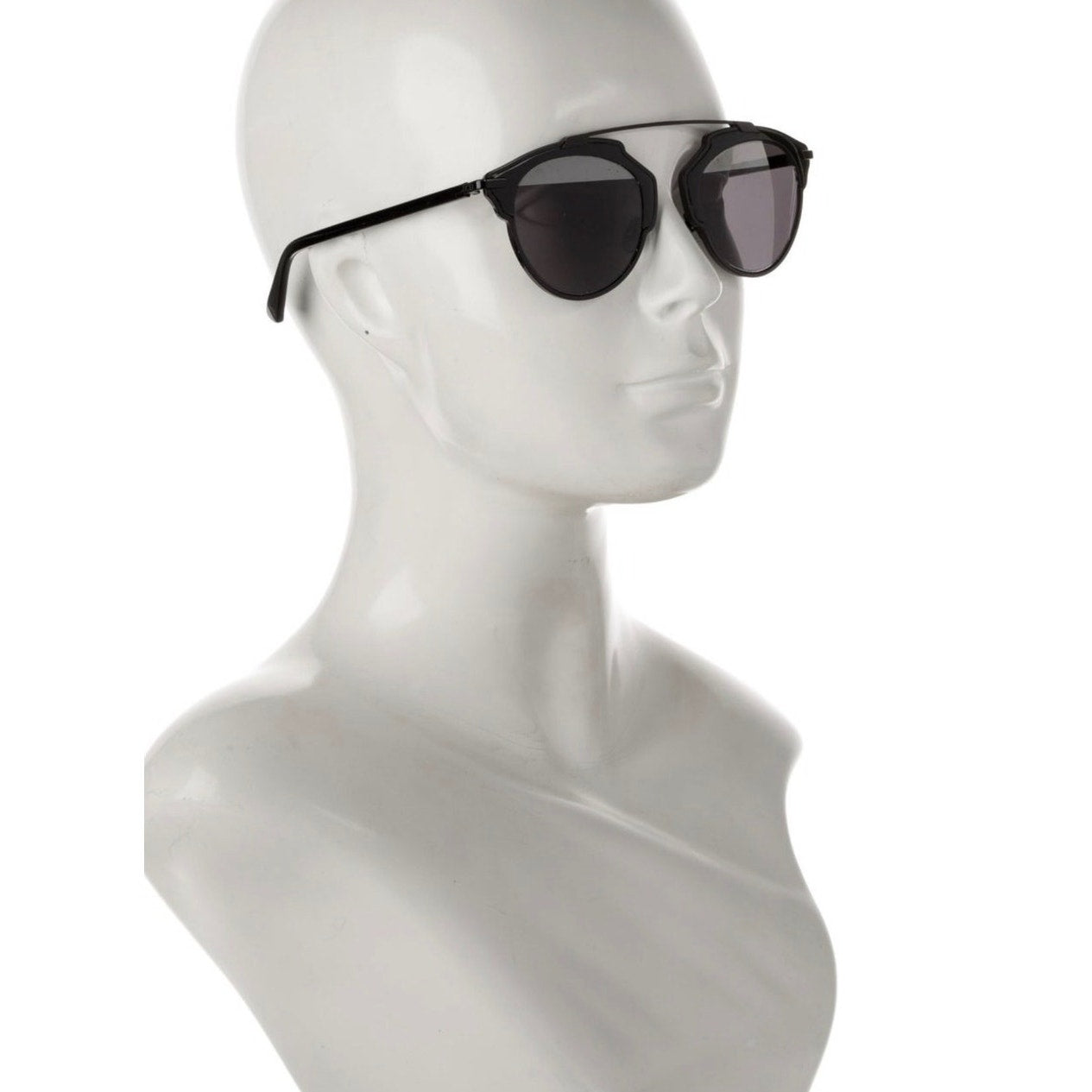 Christian Dior Women's SoReal Black Tortoiseshell Round Sunglasses