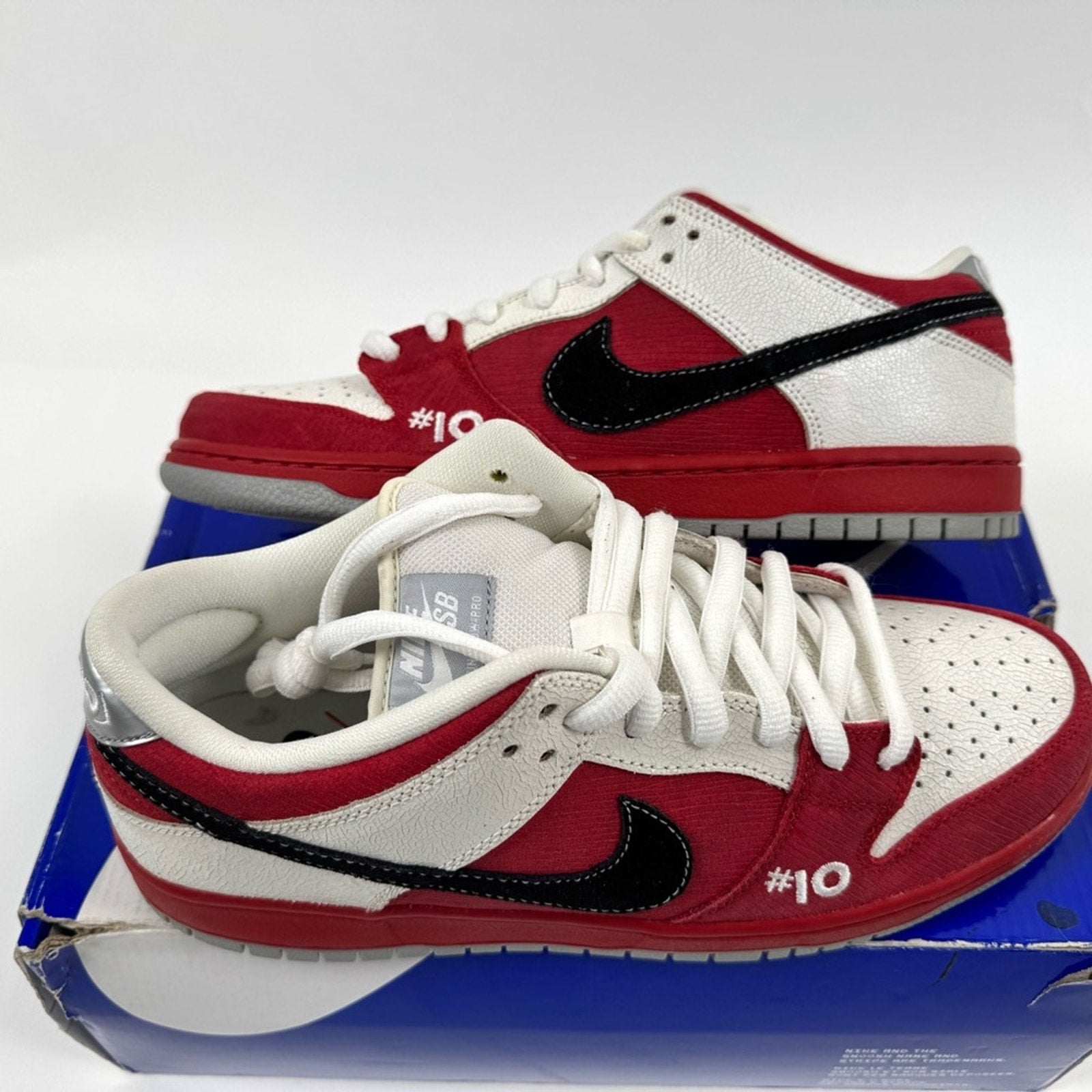 DS 2011 NIKE SB DUNK LOW PREMIUM SB ROLLER DERBY SZ 10 MENS 313170-601