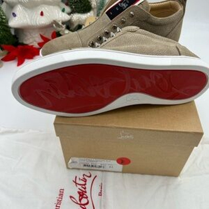 Christian Louboutin Mens FAV vontade sneakers size 41 made in Italy