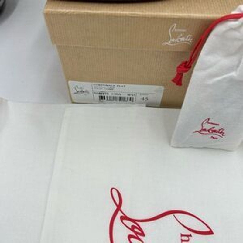 Men's Christian Louboutin cotomale Leather Oxford, size 45 made in Italy