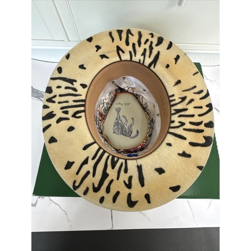 Nick Fouquet “Jaguar Child” Cowboy Hat – Camel Beaver Felt – Size 7 5/8