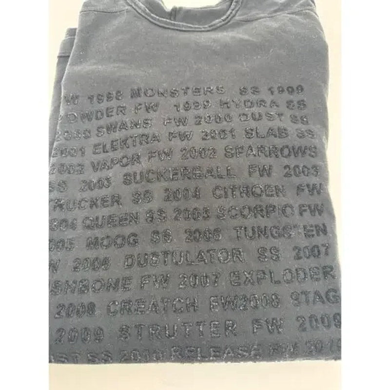 Mens Rick Owens DRKSHDW Collection History Print Tee - One Size