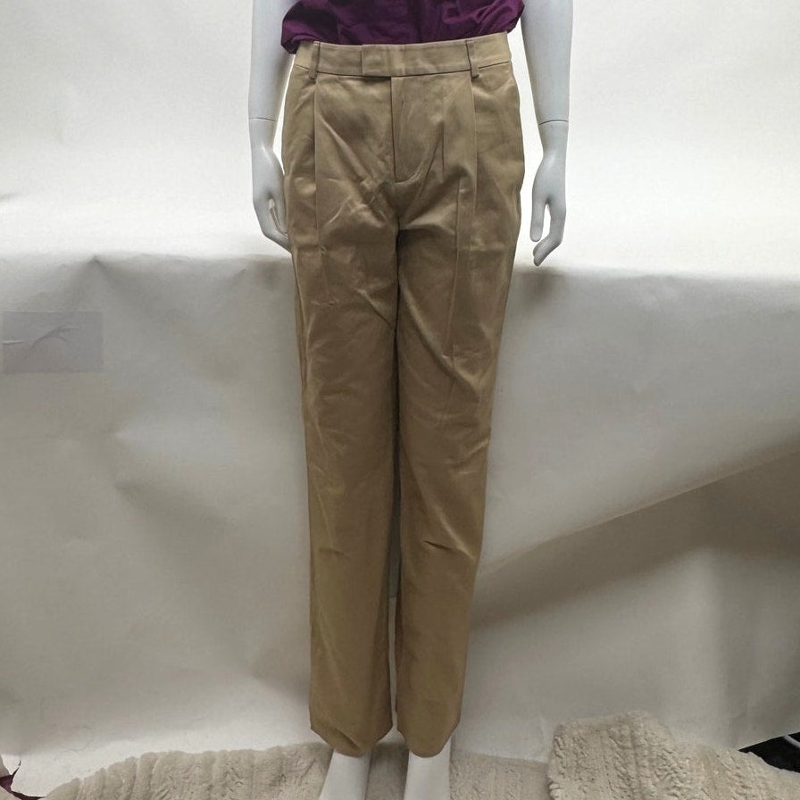 DSQUARED2 NWT Khaki 100% Cotton Pants Size 40 Made in Italy