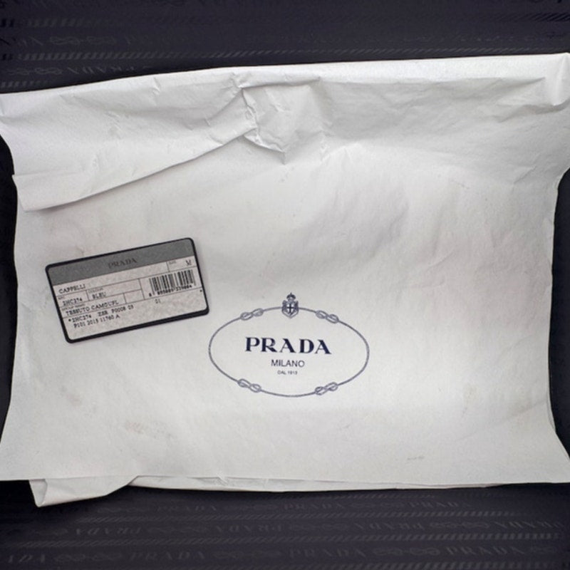 Unisex Prada Tessuto Camouflage Adjustable Baseball Cap With Box Size M