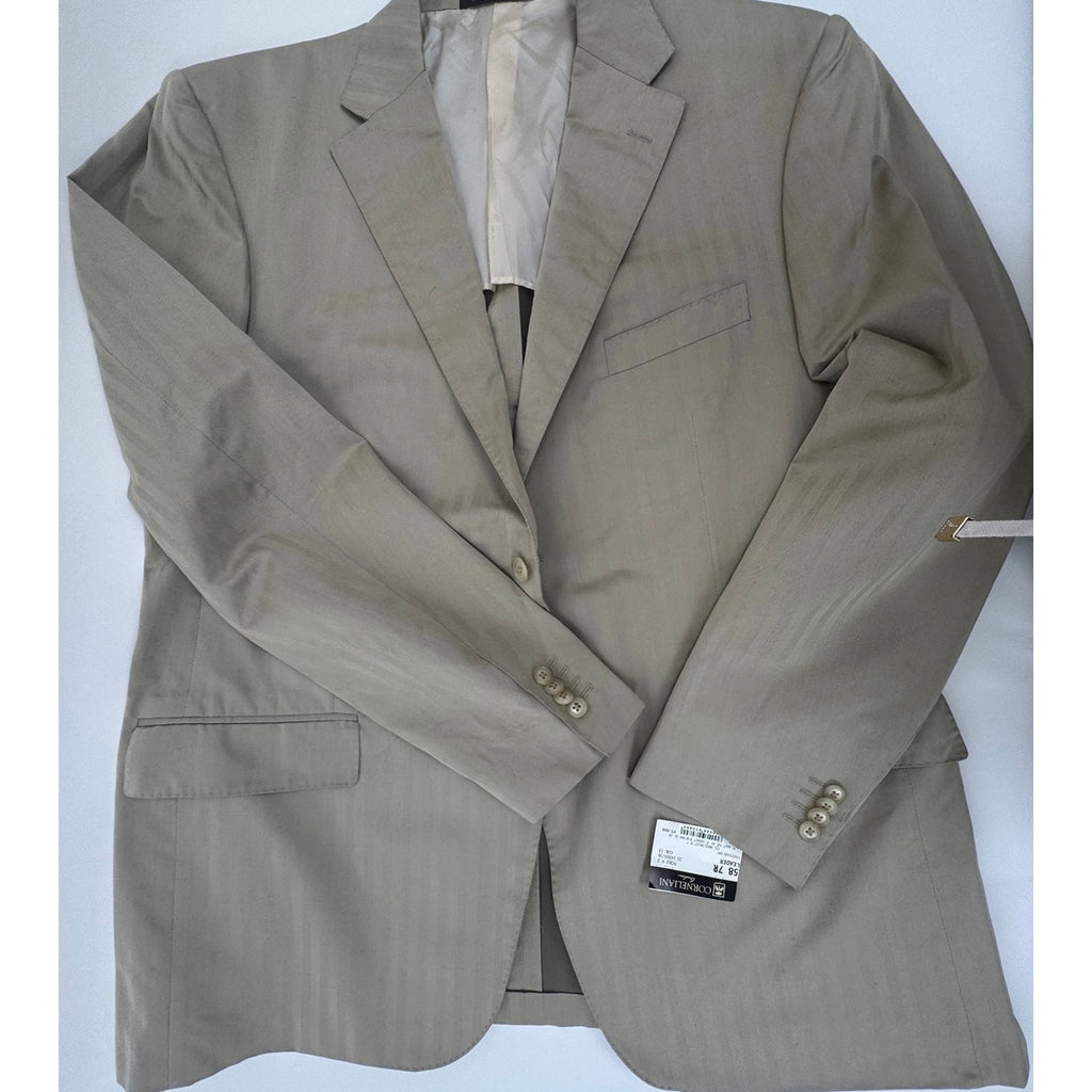 Men's Corneliani Collection NWT Cotton Sport Coat Blazer Size 58R / US 48R