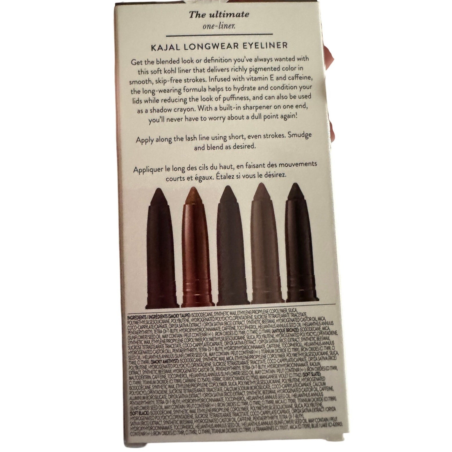 Laura Geller 5-Piece Kajal Eyeliner Collection Discontinued Retired Set NIB