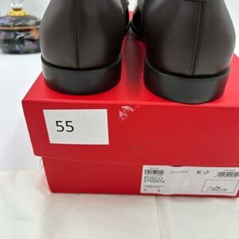 Men's Salvatore Ferragamo Fosco Leather Oxford's size 9E made in Italy