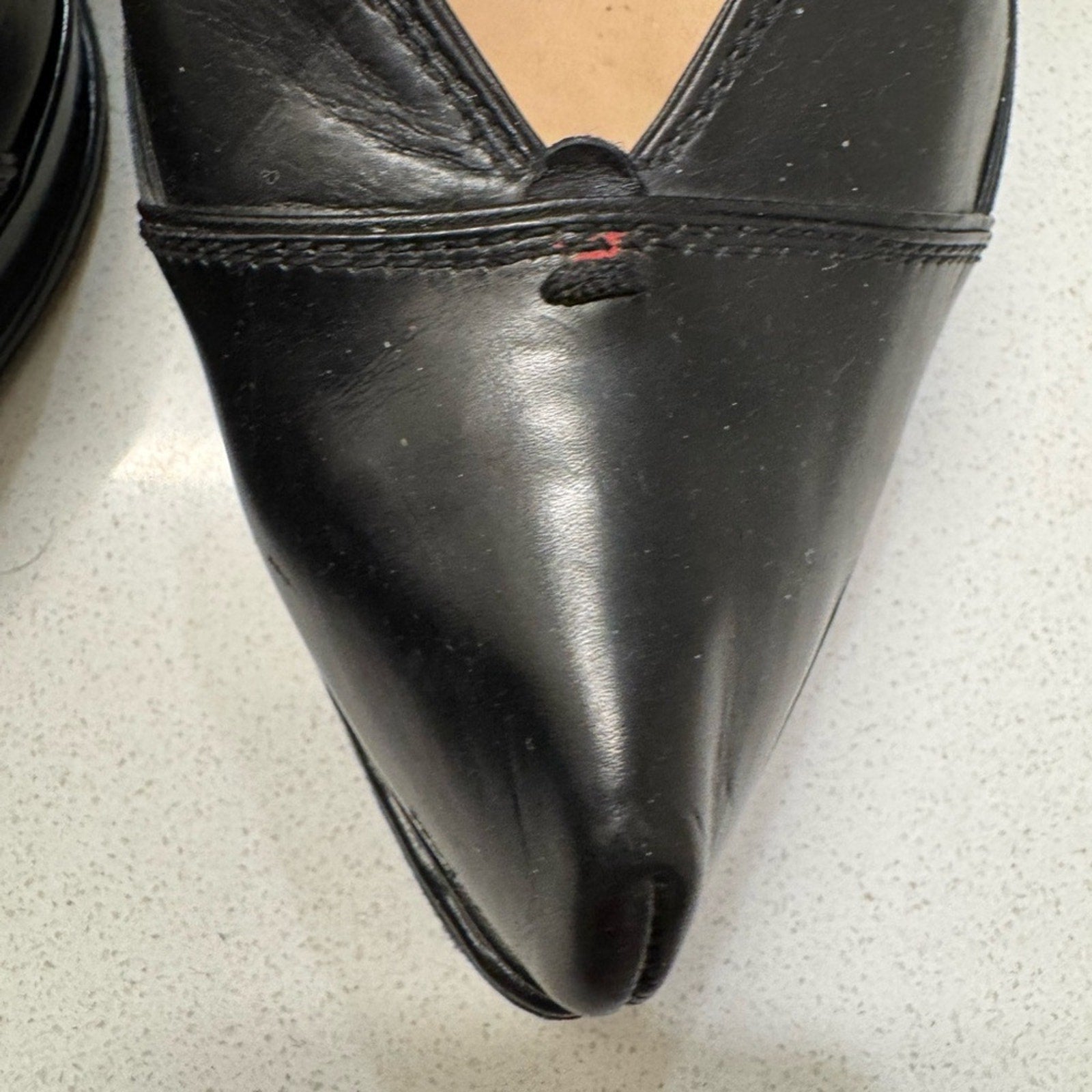 CNC Costume National Women's Black Leather Shoes Size 40, women’s 9.5