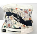 Men's Dior x Kenny Scharf Technical Oblique Patch B23 High Top Sneakers Size 46