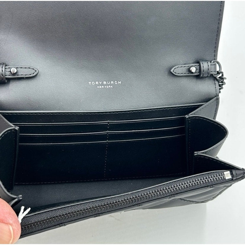 Women's Tory Burch matte chain wallet Crossbody NWT