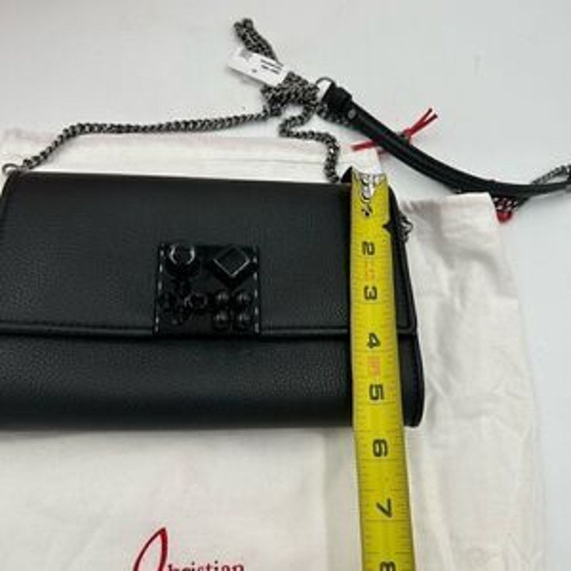 Christian Louboutin,Carasky leather clutch/shoulder bag made in Italy