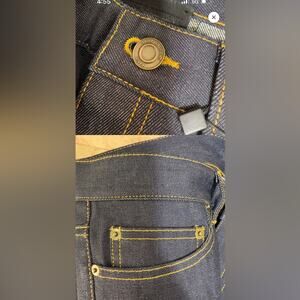 Saint Laurent 90'S SLIM JEANS IN RAW INDIGO DENIM NWT’s, Sz 31/8 Sold Out on YSL