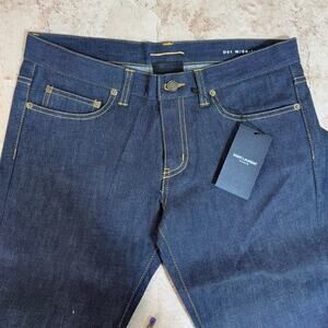 Saint Laurent 90'S SLIM JEANS IN RAW INDIGO DENIM NWT’s, Sz 31/8 Sold Out on YSL