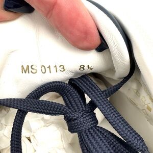 Men’s Louis Vuitton “OFFSHORE”bicolor navy blue LV 8.5 FITS US 9.5, FR 42.5 VNDS